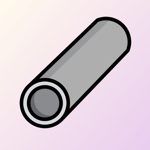 แป๊ปกลมดำ